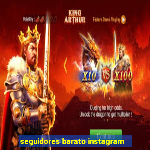 seguidores barato instagram